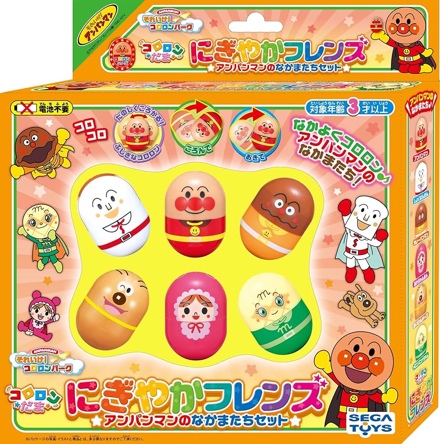 アンパンマン　コロロンシリーズ　３セット Amazon.co.jp: セガフェイブ (SEGA FAVE) アンパンマン それいけ